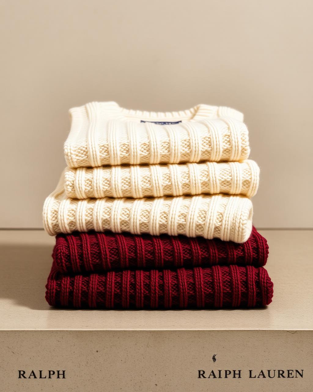 Ralph Lauren 3 Piece Sweater Box